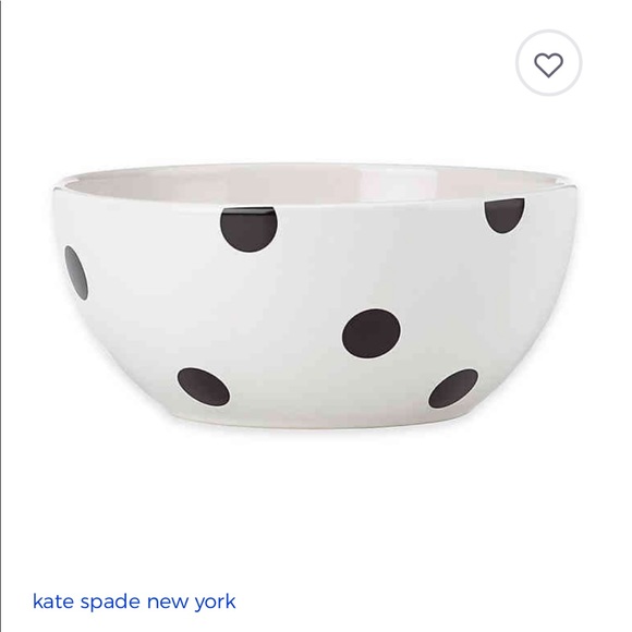 kate spade Other - kate spade All in Good Taste Deco Dot Serving Bowl